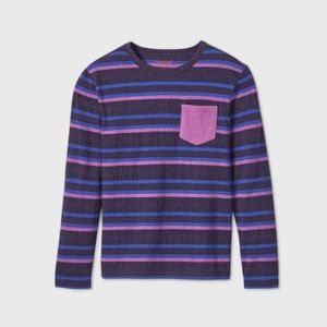 CAT AND JACK PURPLE BOYS LONG SLEEVE